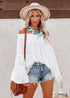 Boho Trumpet Sleeves Chic Blouse Ivy